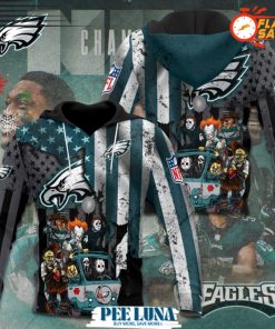 Philadelphia Eagles 3D Apparel Hoodie – PLU 250