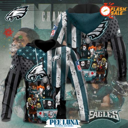 Philadelphia Eagles 3D Apparel Hoodie – PLU 250