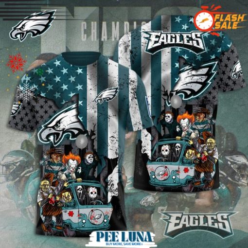 Philadelphia Eagles 3D Apparel T-shirt PLU 249