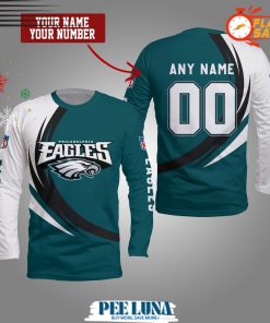 Philadelphia Eagles NFL 3D Full Printing Long Sleeve Limited Edition – PLU 287