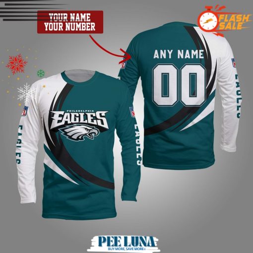 Philadelphia Eagles NFL 3D Full Printing Long Sleeve Limited Edition – PLU 287