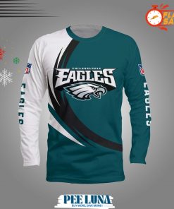 Philadelphia Eagles NFL 3D Full Printing Long Sleeve Limited Edition PLU 287