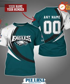 Philadelphia Eagles NFL 3D Full Printing Tshirt Limited Edition – PLU 288