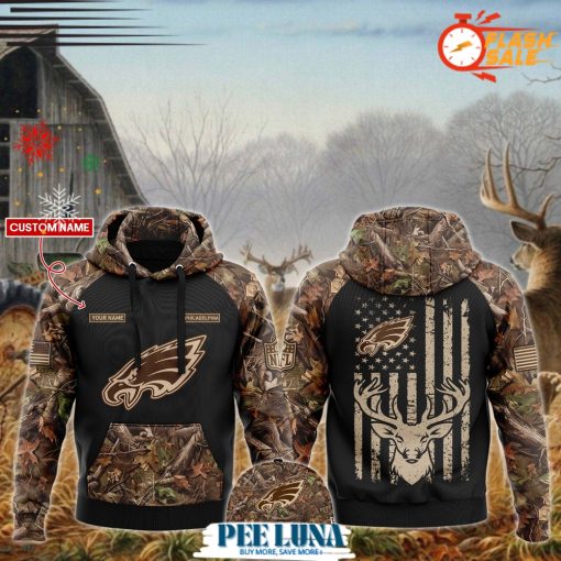 Philadelphia Eagles NFL x Hunting Limited Edition Hoodie 2024 – PLU 256