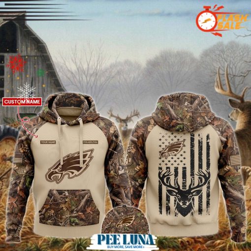 Philadelphia Eagles NFL x Hunting Limited Edition Hoodie 2024 – PLU 256