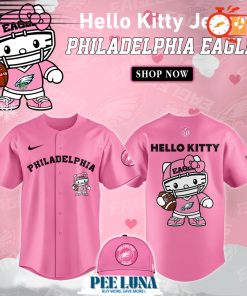 Philadelphia Eagles X Kitty Pink Jersey Limited Edition – PLU 276