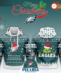 Philadelphia Eagles x Christmas NFL Limited Edition Hoodie 2024 – PLU 295