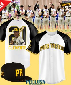 ROBERTO CLEMENTE 21 PUERTO RICO JERSEY