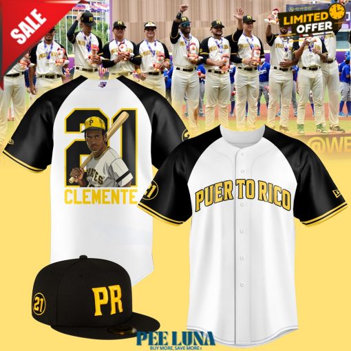 ROBERTO CLEMENTE 21 PUERTO RICO JERSEY