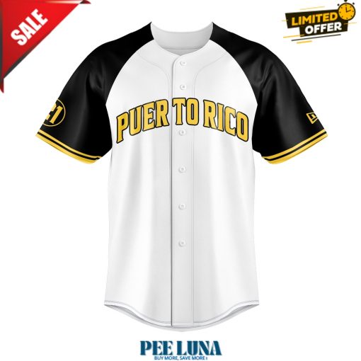 ROBERTO CLEMENTE 21 PUERTO RICO JERSEY