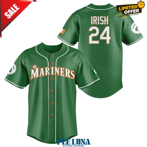 SEATTLE MARINERS 2024 IRISH HERITAGE NIGHT JERSEY