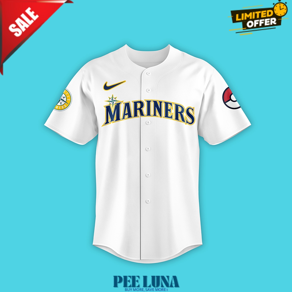 SEATTLE MARINERS 2024 POKÉMON GO NIGHT JERSEY