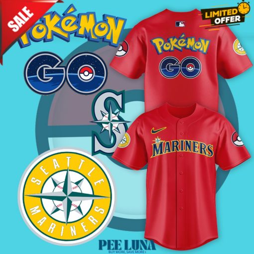 SEATTLE MARINERS 2024 POKÉMON GO NIGHT JERSEY