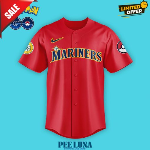 SEATTLE MARINERS 2024 POKÉMON GO NIGHT JERSEY