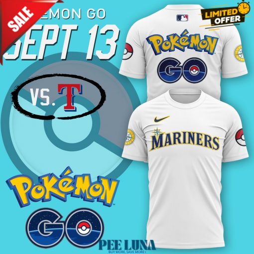 SEATTLE MARINERS 2024 POKÉMON GO NIGHT SHIRT