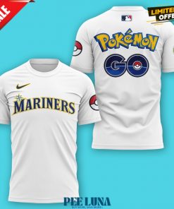 SEATTLE MARINERS 2024 POKMON GO NIGHT SHIRT