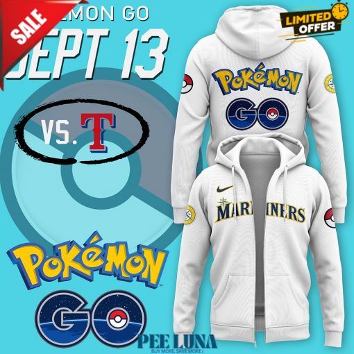 SEATTLE MARINERS 2024 POKÉMON GO NIGHT ZIP HOODIE