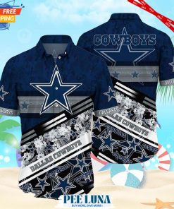 Cool NFL Dallas Cowboys Hawaiian Shirt Gift For Football Fans, NFL Hawaiian Shirt