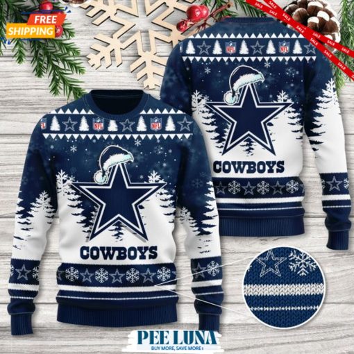 Dallas Cowboys 3D Ugly Sweater –  PLU 327