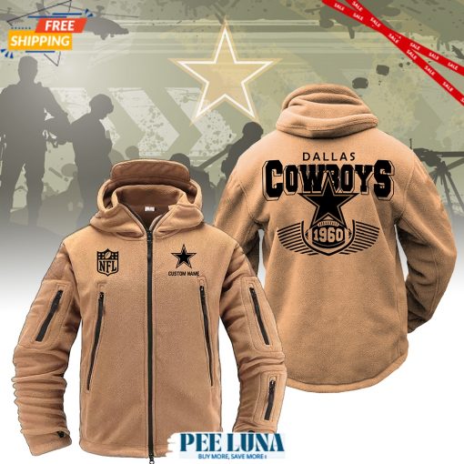 Dallas Cowboys NFL Winter Fleece Jacket Limited 01