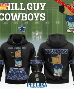 Dallas Cowboys NFL X Chill Guy Limited Edition Hoodie 2024