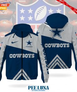 Dallas Cowboys-Windbreaker Outdoor Jacket