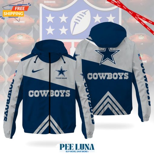 Dallas Cowboys-Windbreaker Outdoor Jacket