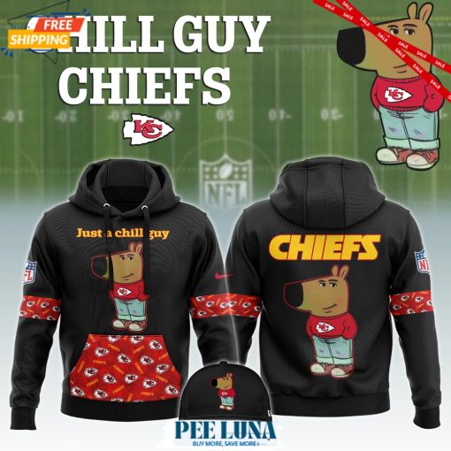 Kansas City Chiefs NFL X Chill Guy Limited Edition Hoodie 2024