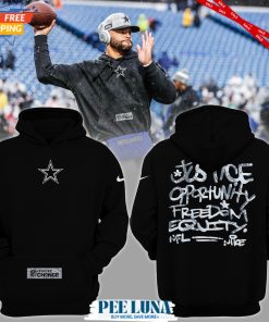 Limited Justice Opportunity Equity Freedom Dallas Cowboys Hoodie