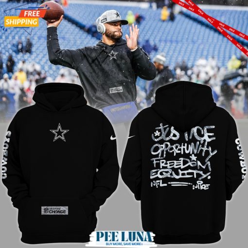 Limited Justice Opportunity Equity Freedom Dallas Cowboys Hoodie