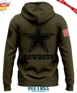 Mens Dallas Cowboys Nike Camo 2024 Salute to Service Club Fleece Pullover Hoodie 3