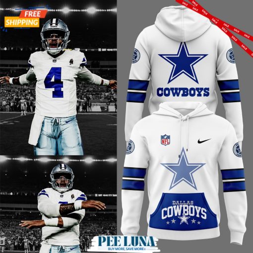 Men’s Fanatics Black Dallas Cowboys 2024 NFL Fresh Look Hoodie