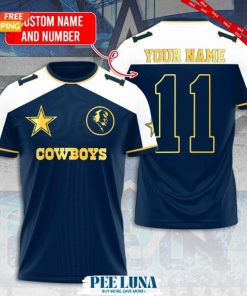 Personalized Dallas Cowboys 3D Apparel –  PLU 329