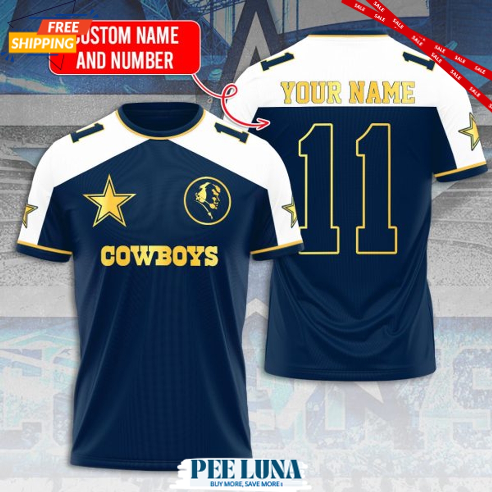 Personalized Dallas Cowboys 3D Apparel –  PLU 329