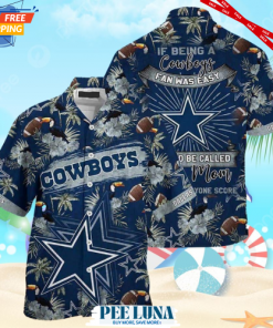 Cool NFL Dallas Cowboys Hawaiian Shirt Gift For Football Fans, NFL Hawaiian Shirt