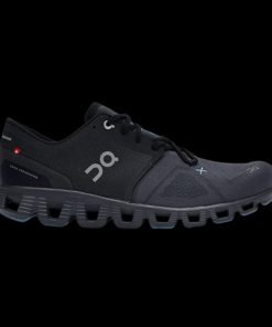 Cloud X Men Women Black on Black Shoes