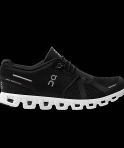 On Cloud 5 Black White Shoes