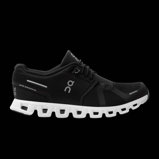 On Cloud 5 Black White Shoes