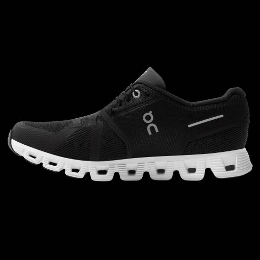 On Cloud 5 Black White Shoes