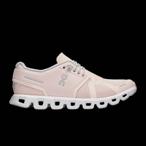 On Cloud 5 Shell White Shoes