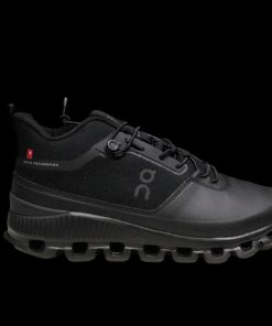 On Cloud Black Hi Edge Shoes