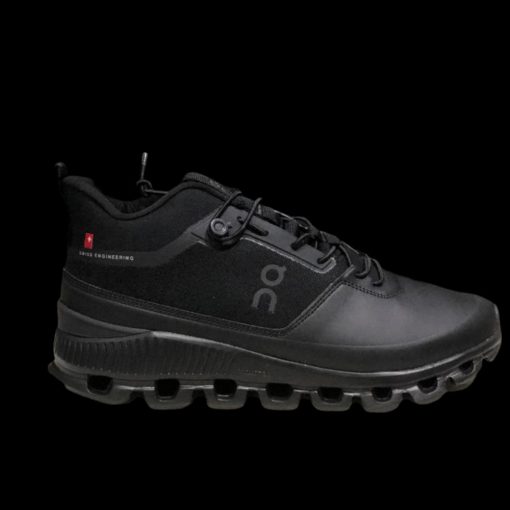 On Cloud Black Hi Edge Shoes