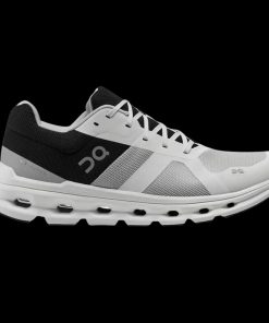 On Cloud Golf 4 Black on White Shoes