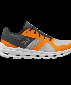 On Cloud Golf Shoes 4 Orange on White