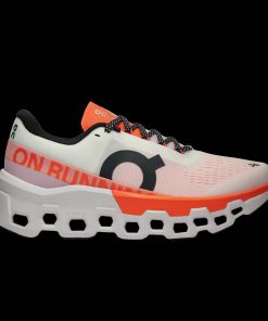 On Cloud Monster White Flame Shoes