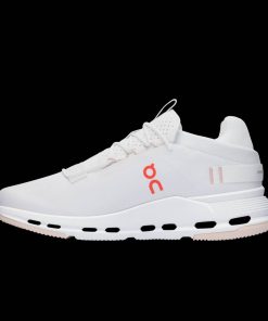 On Cloud Nova White Flame Shoes