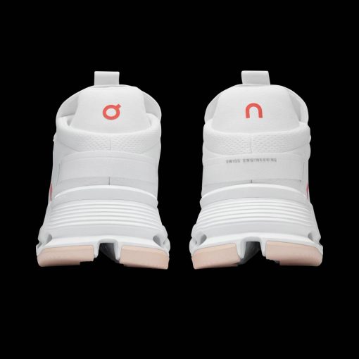 On Cloud Nova White Flame Shoes