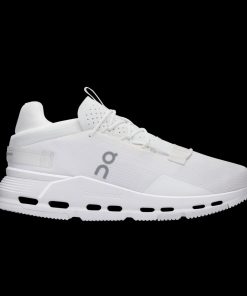 On Cloud Nova all White Shoes