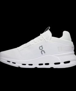 On Cloud Nova all White Shoes