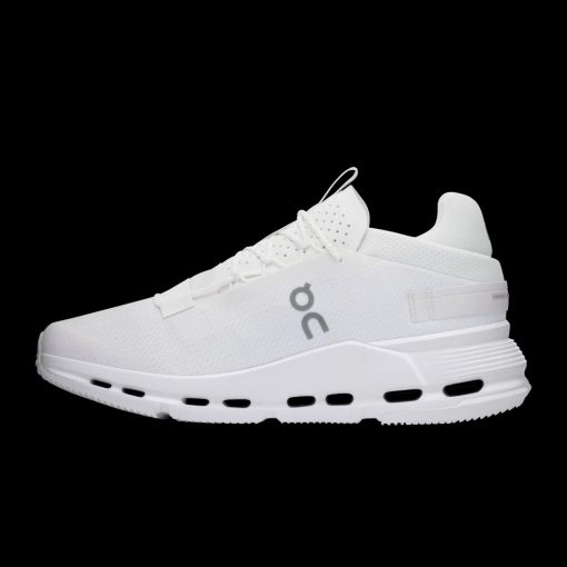 On Cloud Nova all White Shoes